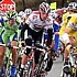 Frank Schleck w�hrend der vierten Etappe der Baskenland-rundfahrt 2008